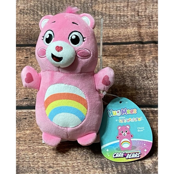 Jazwares Other - Squishmallows Hug Mees Care Bears "Cheer Bear" 6 inch Plush Toy New